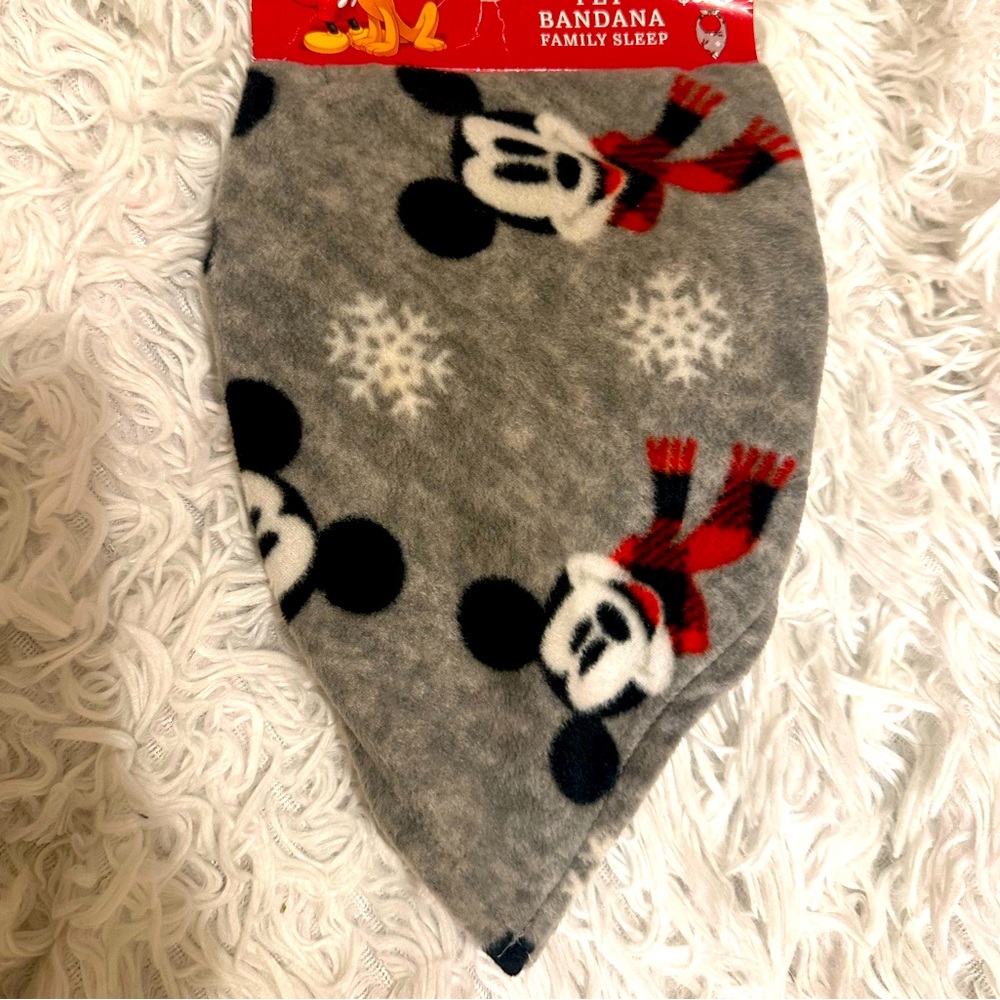 New Mickey Mouse Pet Bandanna Scarf